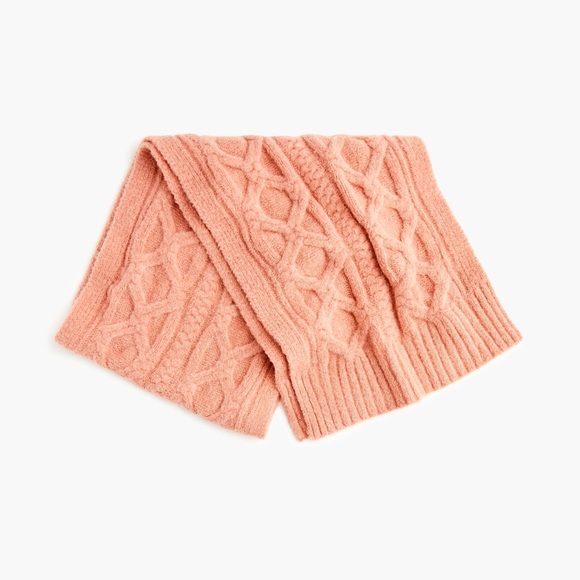 New J.Crew Oversized Cable Knit Scarf - Picture 2 of 7